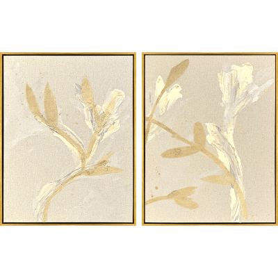 Golden Stems I S/2 - Paragon Wall Decor