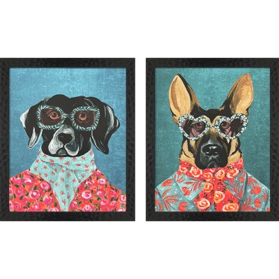 Whimsy Dog I S/2 - Paragon Wall Decor